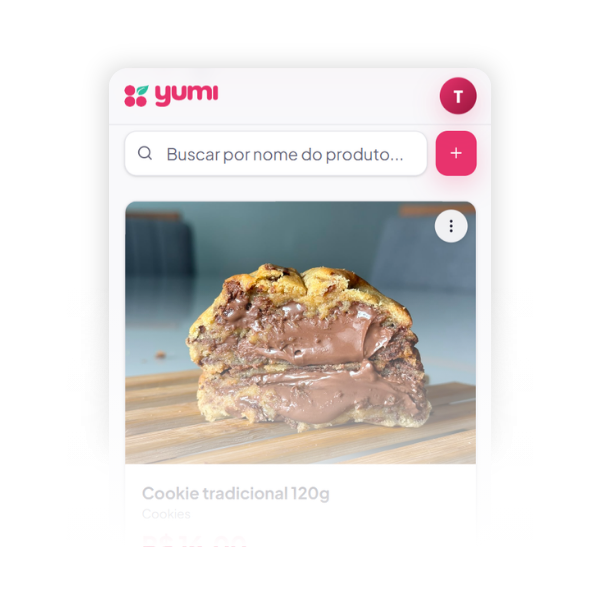 Cadastre seus produtos